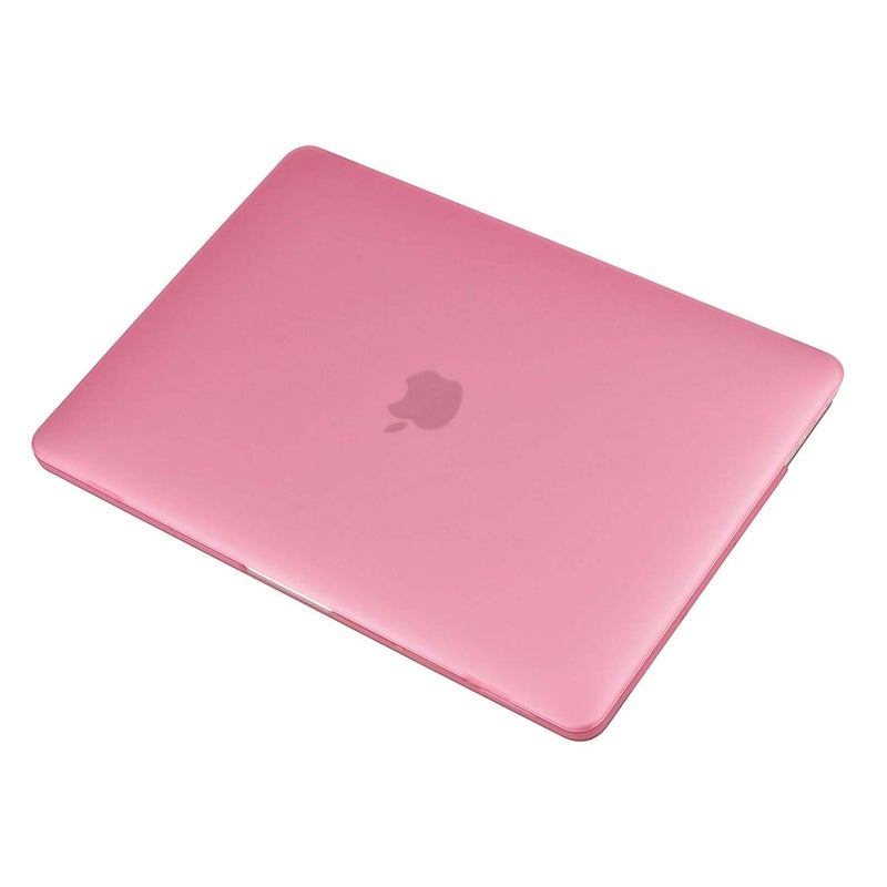 UESWILL Smooth Matte Hard Shell Case Cover Compatible with MacBook Pro 16 inch with Touch Bar & USB-C, Release 2019 2020, Model A2141, Pink - Image 4